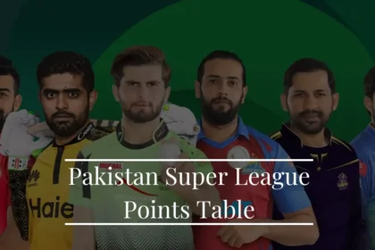 PSL 2024 Points Table
